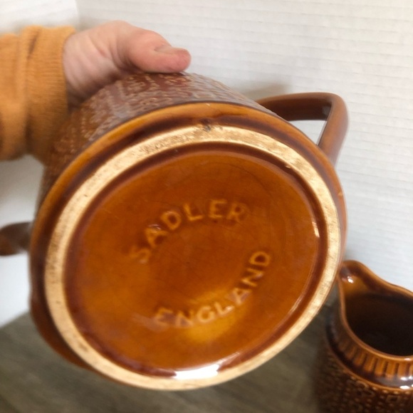 Vtg Sadler England MCM Ceramic Tea Set - Picture 4 of 14